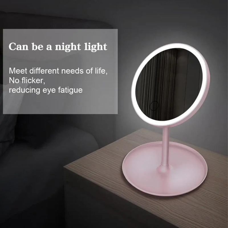 Makeup Mirror With Light - Martsgaia