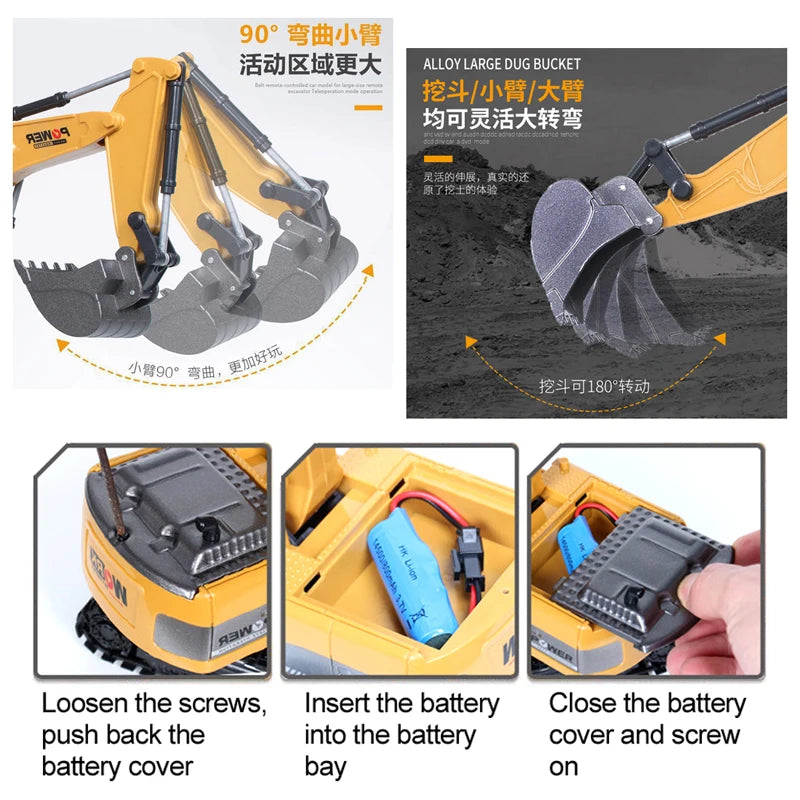 RemoteRanger Tractor RC 6 Channel - Martsgaia