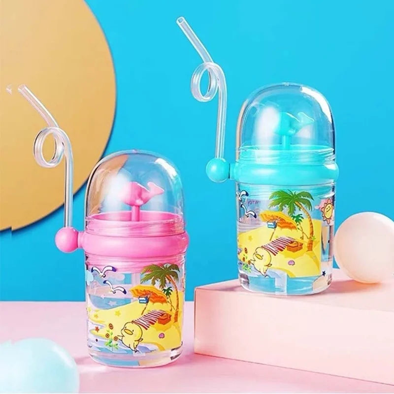 Cups Water Bottles Cartoon - Martsgaia