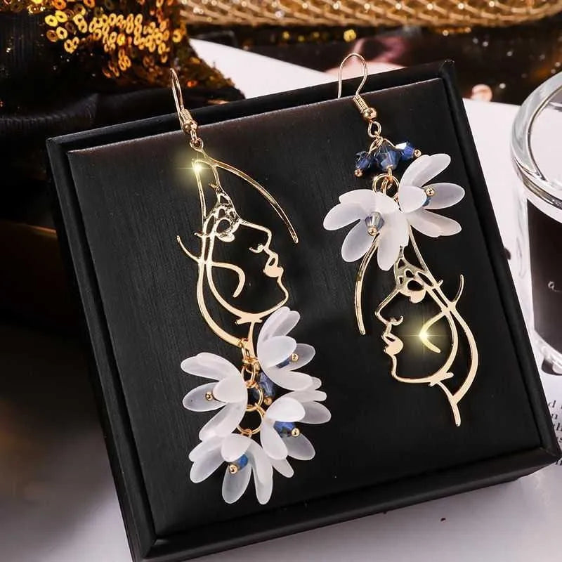 Festival Boho Tassel Earrings – Long Irregular Statement Jewelry for Party & Date Night