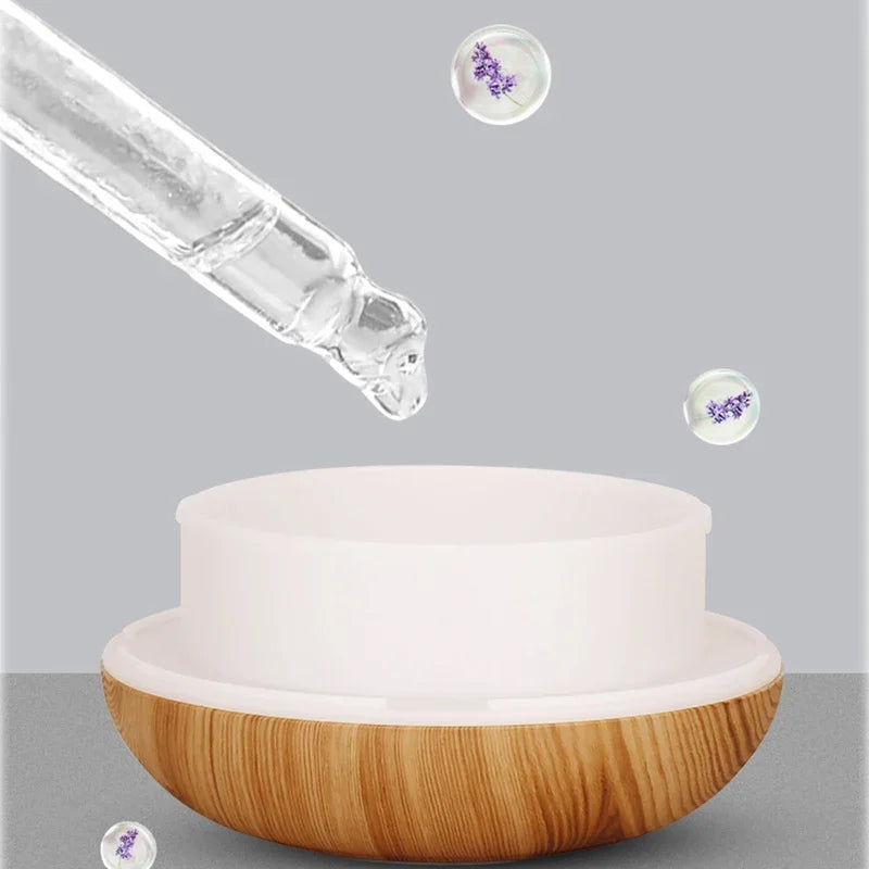 USB Portable Cool Mist Humidifier & Essential Oil Diffuser – 350ML