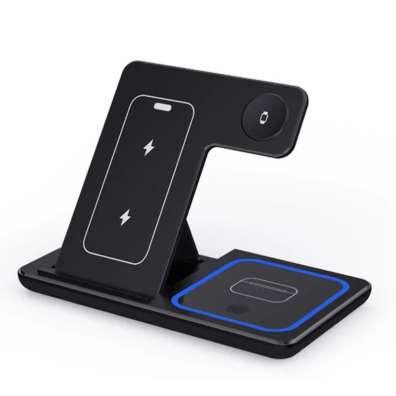 Fast Wireless Charger for iPhone, Apple Watch & AirPods