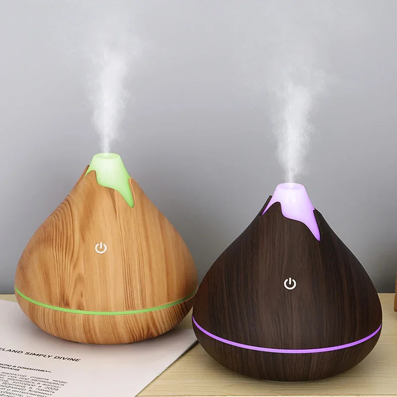 USB Portable Cool Mist Humidifier & Essential Oil Diffuser – 350ML