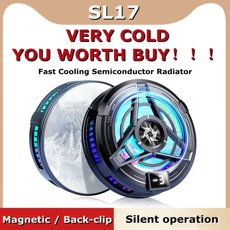 Magnetic Display Phone Cooler Game 2-in-1