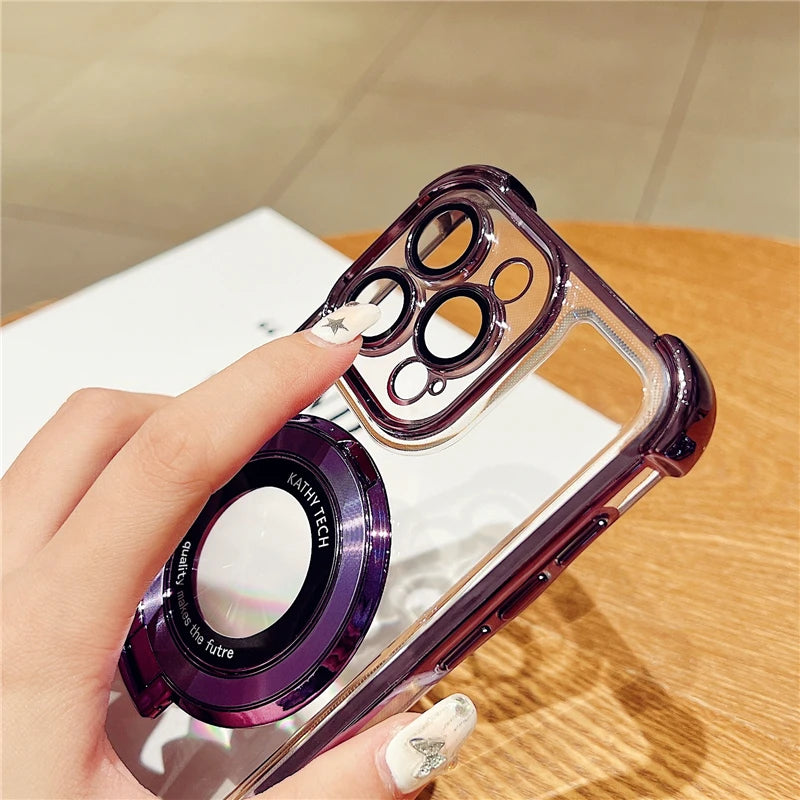 Luxury Case Frame Magnetic - IPhone Lens Protective - Martsgaia