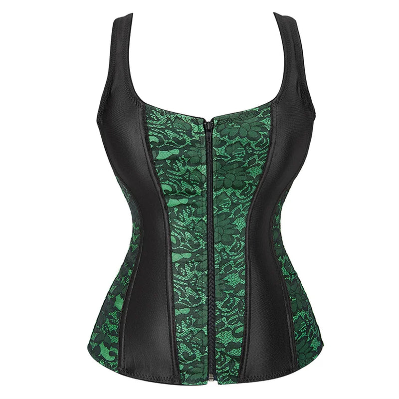 Enchanted Elegance Black Overbust Corset