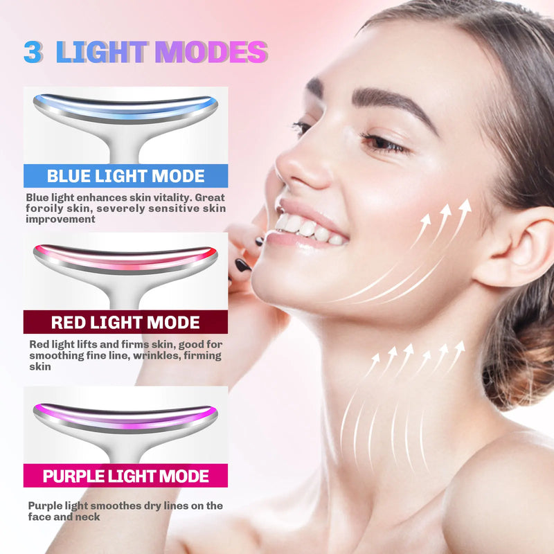 Electric Lifting Neck Beauty Massager - Skin Rejuvenation - Martsgaia