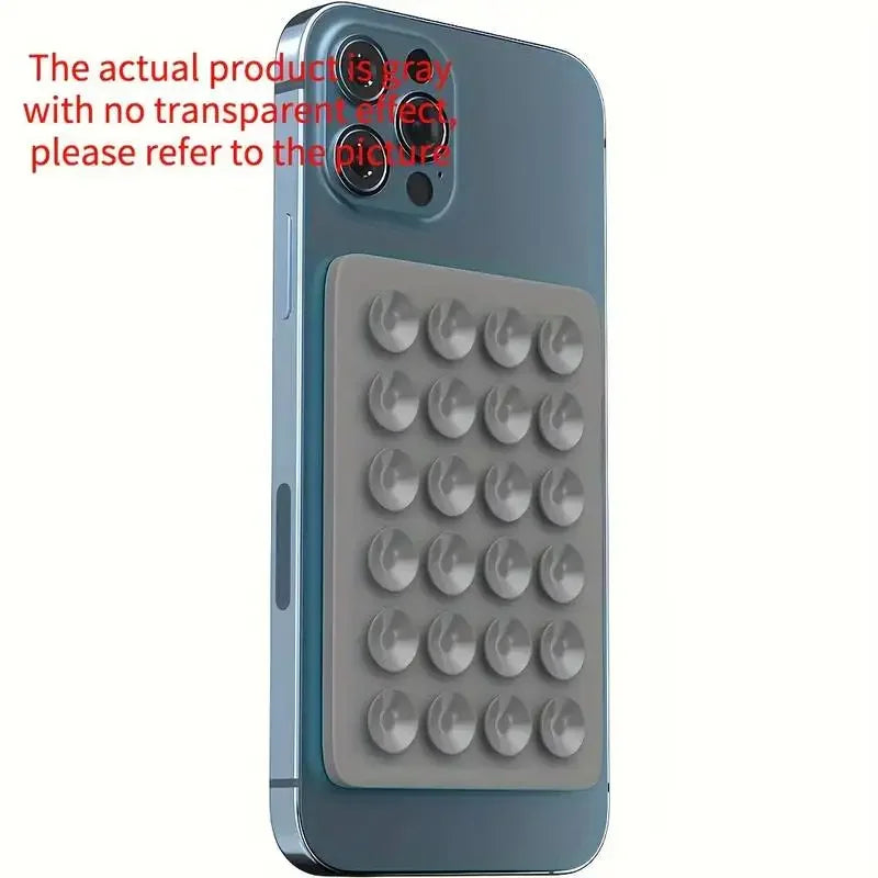 Silicone Suction Phone Holder – Strong Grip on Any Smooth Surface!