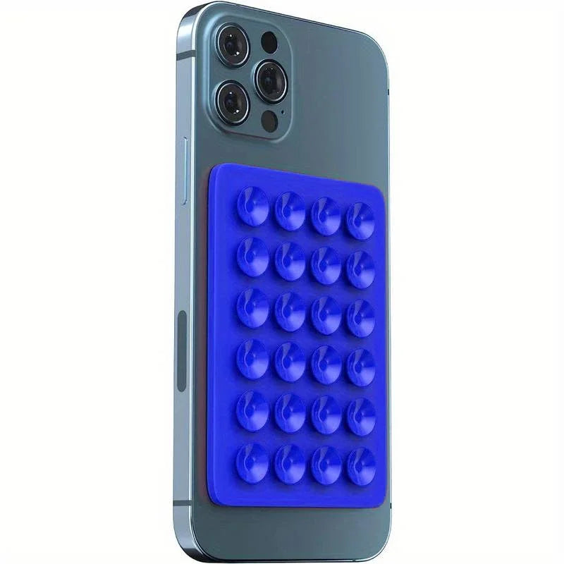 Silicone Suction Phone Holder – Strong Grip on Any Smooth Surface!