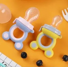 Silicone Baby Fruit Feeder Pacifier – Safe Teething Nipple Food Dispenser