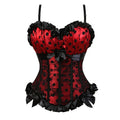 Enchanted Elegance Black Overbust Corset