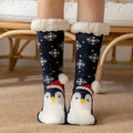 CozyCritters: Plush Winter Socks for Women