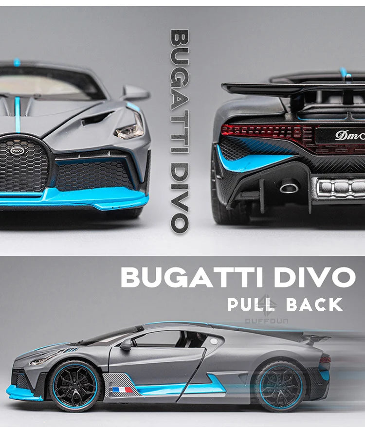 Original Premium Bugatti Toy - With Light - Martsgaia