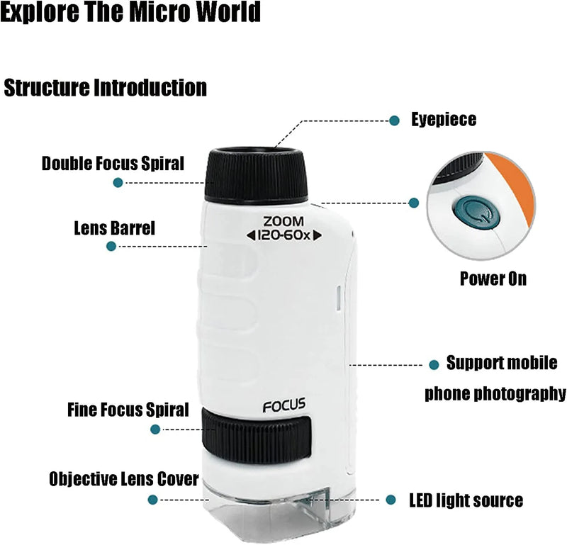 Children's Microscope - Educational - Martsgaia