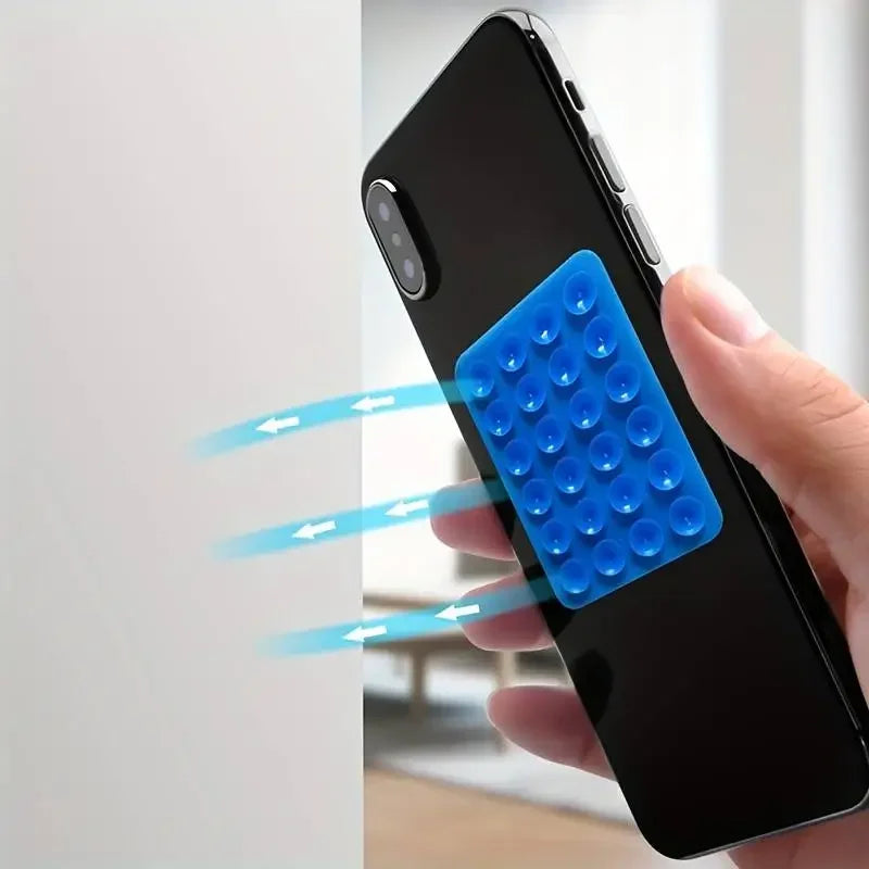 Silicone Suction Phone Holder – Strong Grip on Any Smooth Surface!
