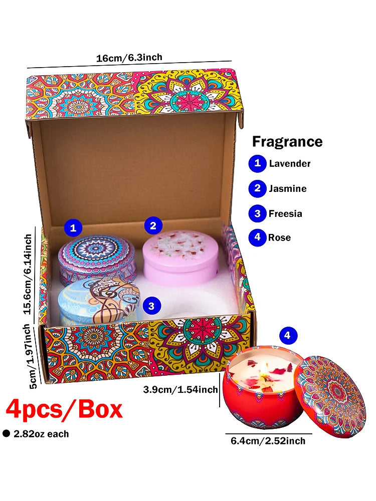 Lumière Floral Candles