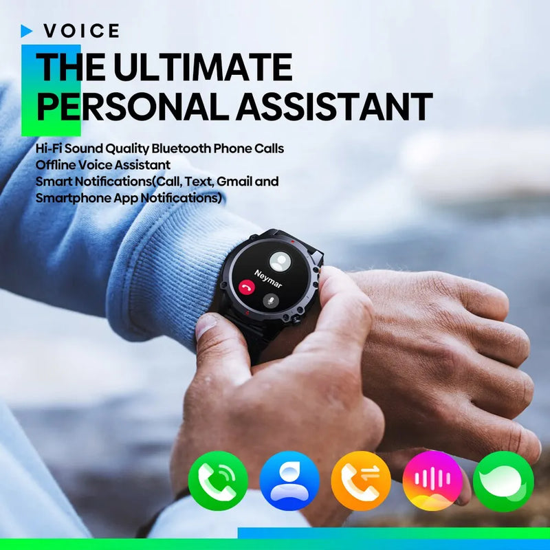 SmartWatch Lite Voice Calling - Health Monitor - Martsgaia