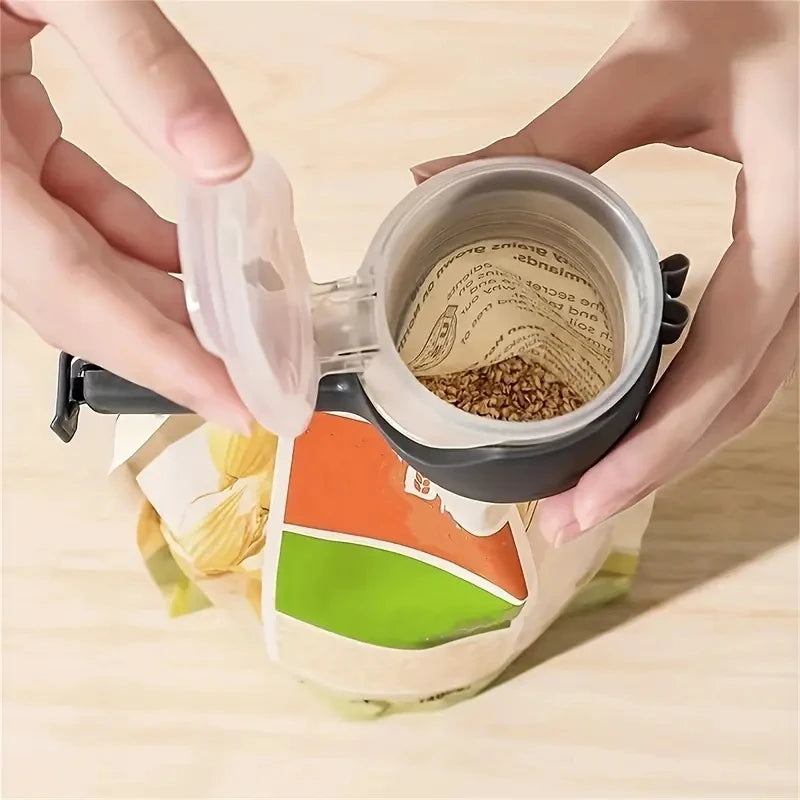 SnacLock™ – Reusable Spout Clips (Keeps It Fresh!)