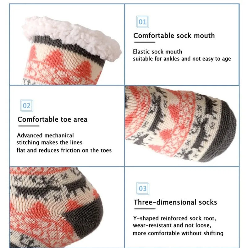 CozyCritters: Plush Winter Socks for Women