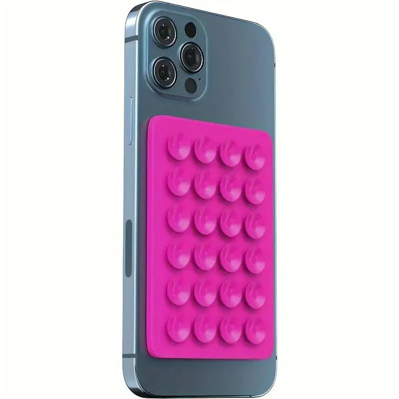 Silicone Suction Phone Holder – Strong Grip on Any Smooth Surface!