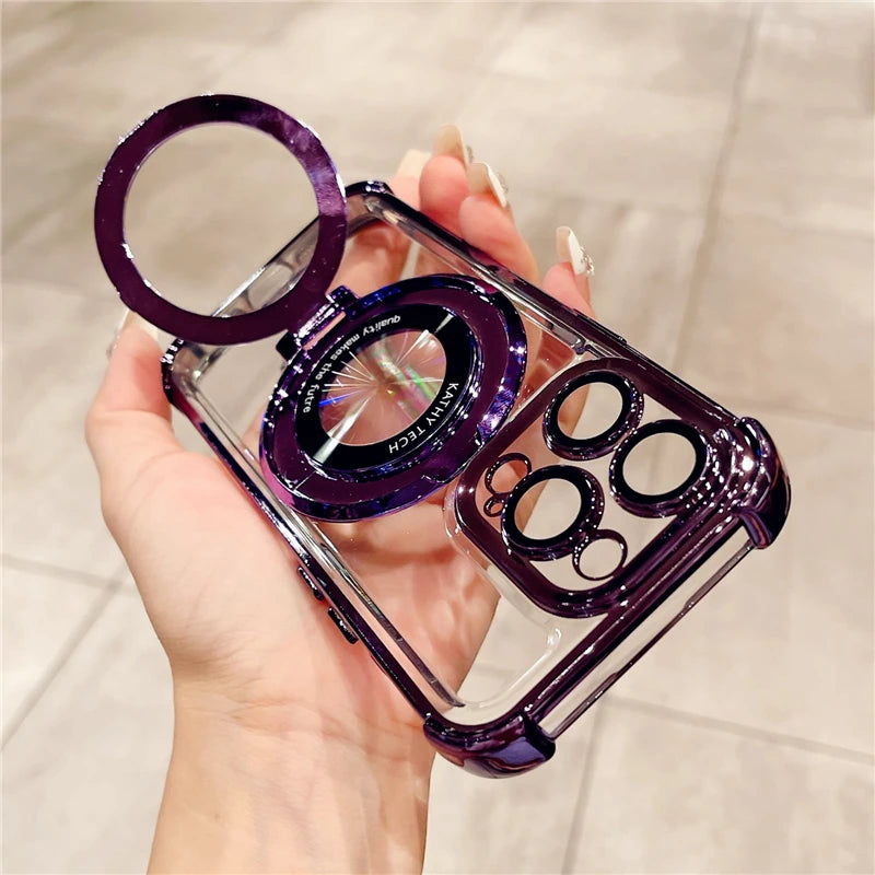 Luxury Case Frame Magnetic - IPhone Lens Protective - Martsgaia