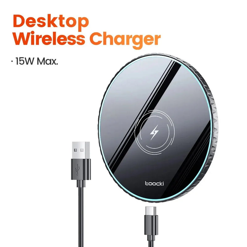 MagSafe Wireless Charger Pad – Fast Charging Station