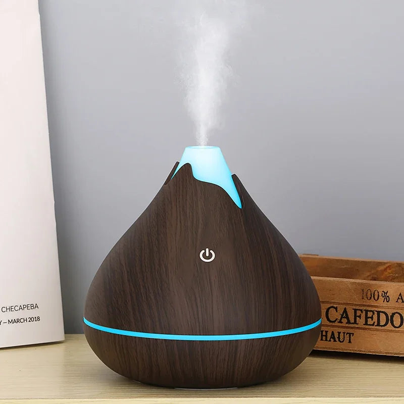 USB Portable Cool Mist Humidifier & Essential Oil Diffuser – 350ML