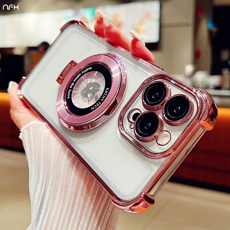 Luxury Case Frame Magnetic - IPhone Lens Protective - Martsgaia