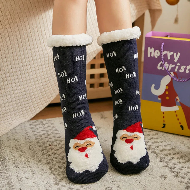 CozyCritters: Plush Winter Socks for Women