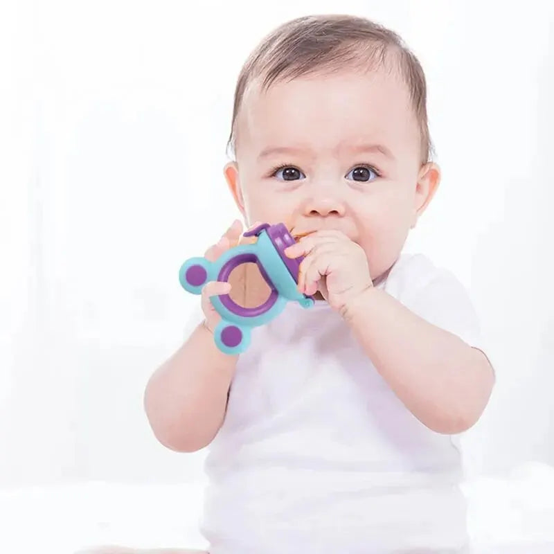 Silicone Baby Fruit Feeder Pacifier – Safe Teething Nipple Food Dispenser