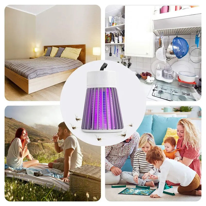 Electric Shock Mosquito Killer Lamp USB Repellent - Martsgaia