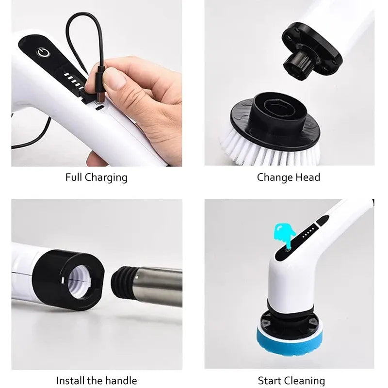 Electric Cleaning Brush - SweepEase Professional - Martsgaia