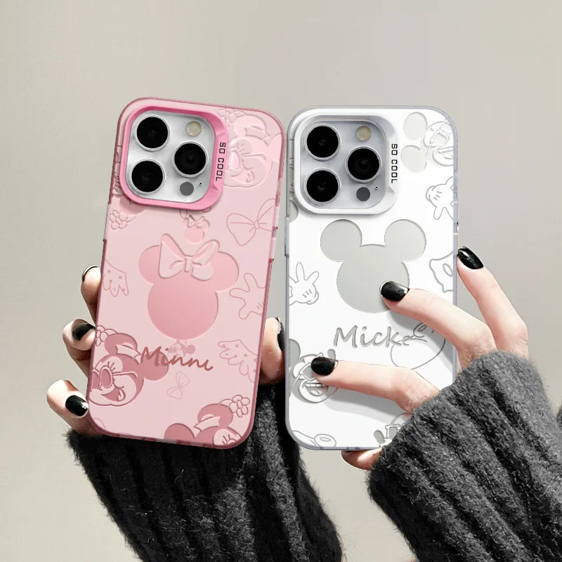 Disney Mickey And Minnie Mouse Case For iPhone - Martsgaia