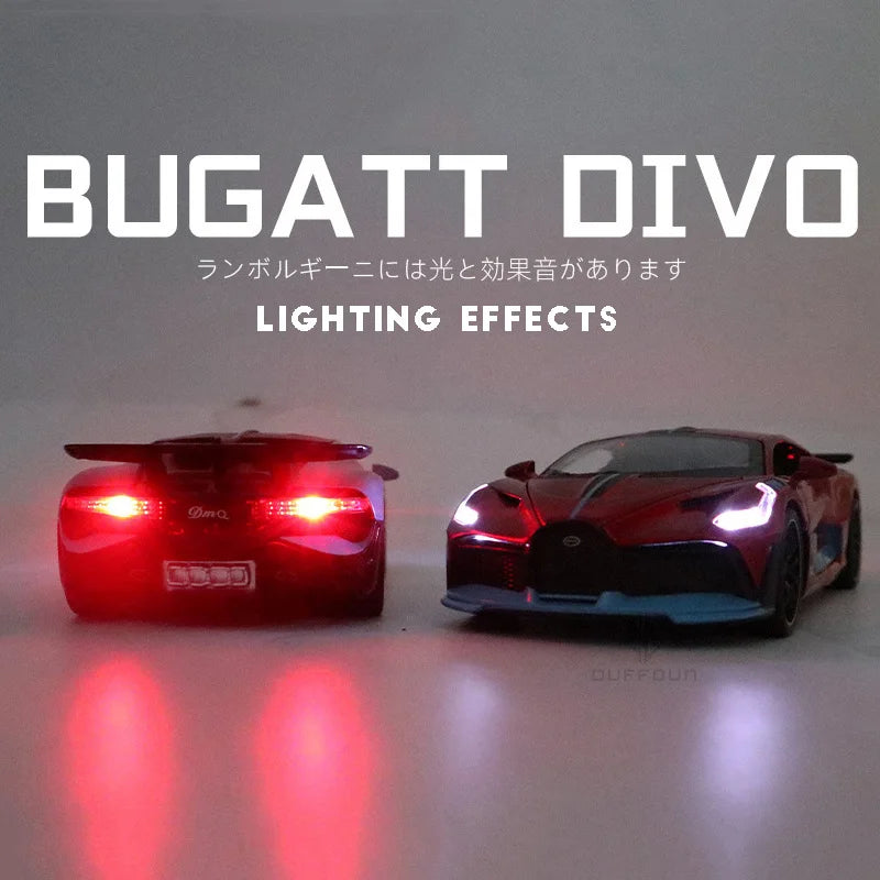 Original Premium Bugatti Toy - With Light - Martsgaia