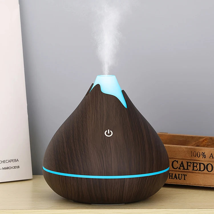 USB Portable Cool Mist Humidifier & Essential Oil Diffuser – 350ML