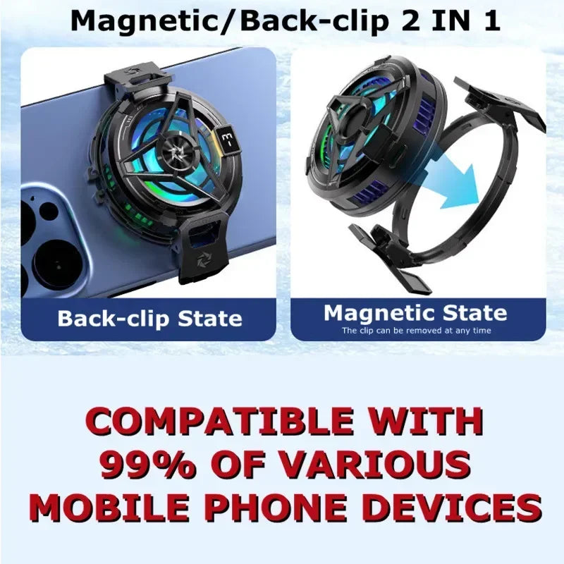 Magnetic Display Phone Cooler Game 2-in-1