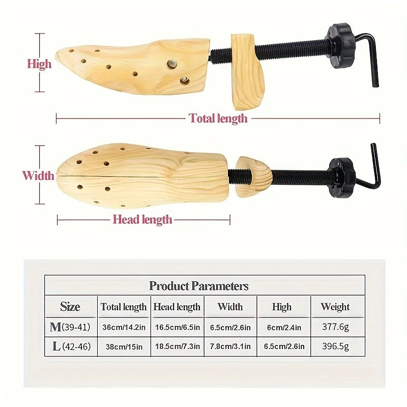 Wooden Expander for Wide Feet, Bunions or Calluses Shoe Stretcher - Martsgaia