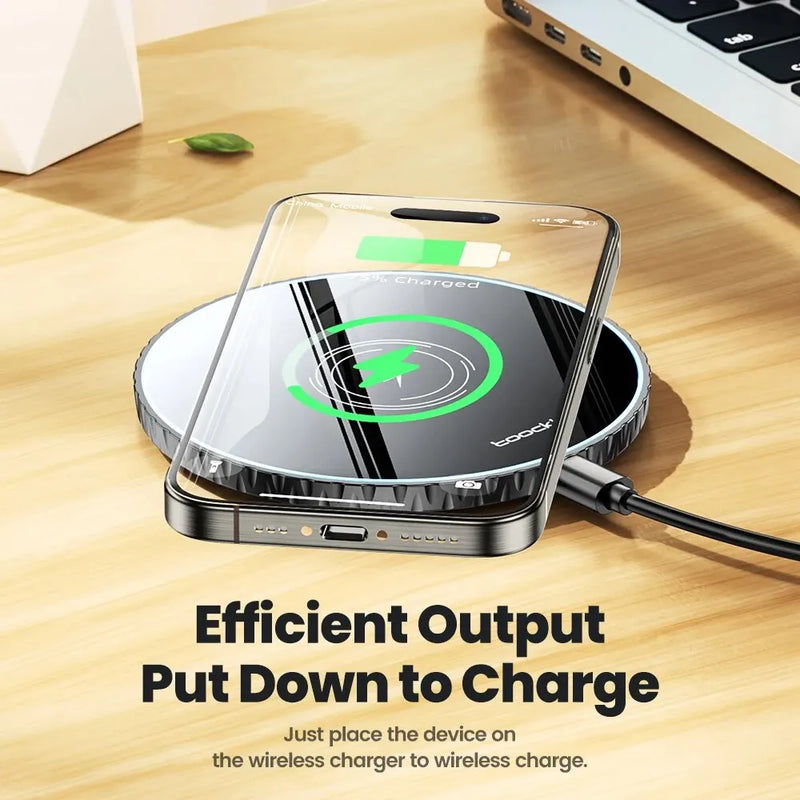 MagSafe Wireless Charger Pad – Fast Charging Station