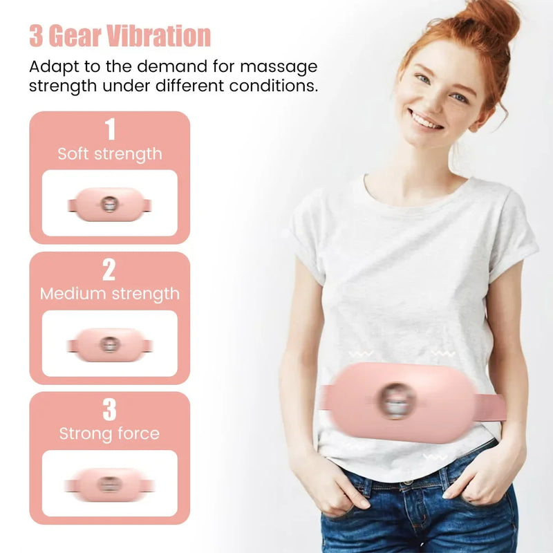 Menstrual Heating Belt PainFree Periods - Massage & Relaxation - Martsgaia